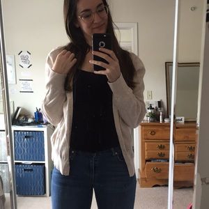 Beige cardigan